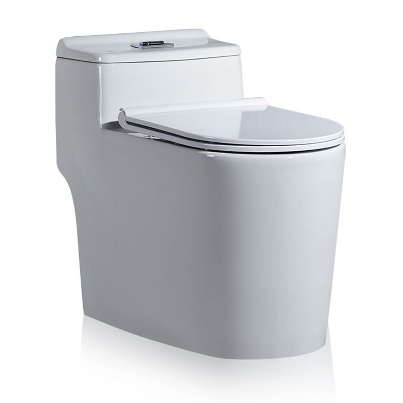 Modern Elongated Toilet Bowl Siphon Jet Flush Toilet with Seat for Bathroom Clearhalo 'Bathroom Remodel & Bathroom Fixtures' 'Home Improvement' 'home_improvement' 'home_improvement_toilets' 'Toilets & Bidets' 'Toilets' 1200x1200_a9bd3ef4-0e94-48cd-82ea-b5309d6045ca