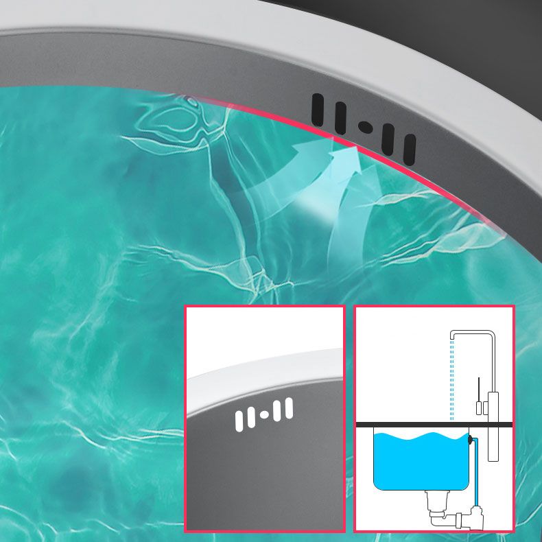 Contemporary Kitchen Sink Stainless Steel Kitchen Sink with Round Shape Clearhalo 'Home Improvement' 'home_improvement' 'home_improvement_kitchen_sinks' 'Kitchen Remodel & Kitchen Fixtures' 'Kitchen Sinks & Faucet Components' 'Kitchen Sinks' 'kitchen_sinks' 1200x1200_a9d09e4c-f3c4-47c9-b2c9-1587c3331e52