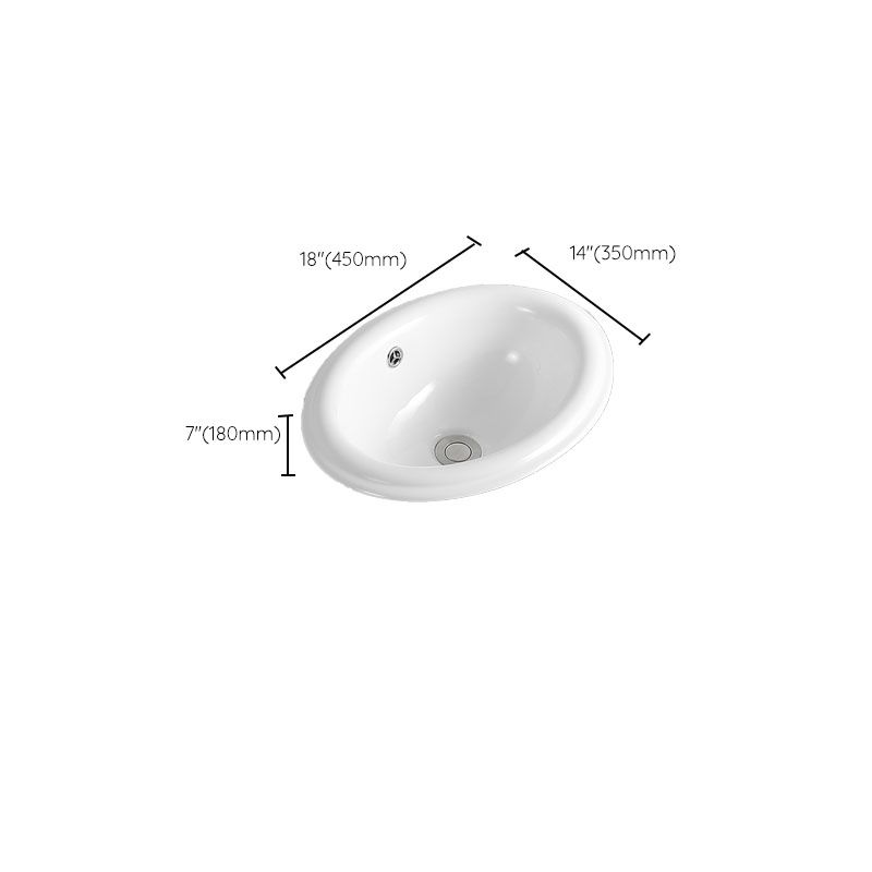 Contemporary Bathroom Sink with Overflow Porcelain Round Vessel Lavatory Sink Clearhalo 'Bathroom Remodel & Bathroom Fixtures' 'Bathroom Sinks & Faucet Components' 'Bathroom Sinks' 'bathroom_sink' 'Home Improvement' 'home_improvement' 'home_improvement_bathroom_sink' 1200x1200_a9d2f4f3-255a-477c-8450-60dc8b88a3e5