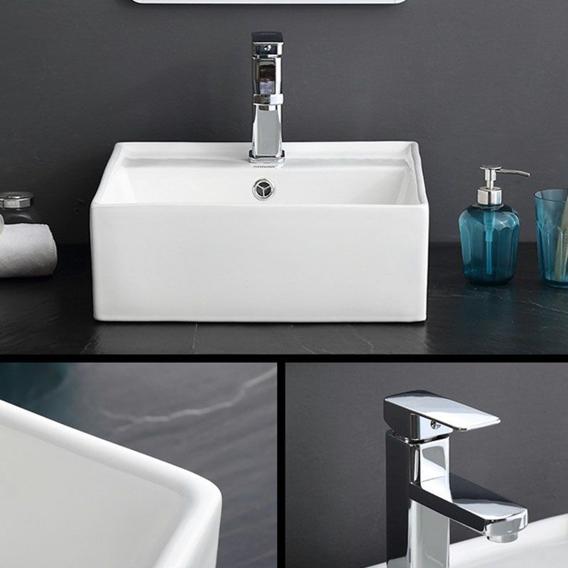 Classical White Bathroom Sink Porcelain Trough Bathroom Sink Clearhalo 'Bathroom Remodel & Bathroom Fixtures' 'Bathroom Sinks & Faucet Components' 'Bathroom Sinks' 'bathroom_sink' 'Home Improvement' 'home_improvement' 'home_improvement_bathroom_sink' 1200x1200_a9fafbba-33ad-4b03-b8ea-14c40601d9e4