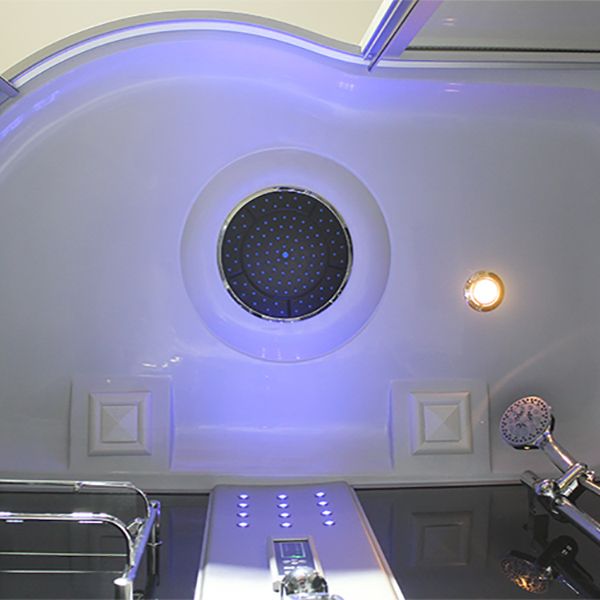 Single Sliding Tinted Tub & Shower Kit Framed Round Shower Kit Clearhalo 'Bathroom Remodel & Bathroom Fixtures' 'Home Improvement' 'home_improvement' 'home_improvement_shower_stalls_enclosures' 'Shower Stalls & Enclosures' 'shower_stalls_enclosures' 'Showers & Bathtubs' 1200x1200_aa1b7a87-02d6-4d22-9d89-2c3843a7d4bc