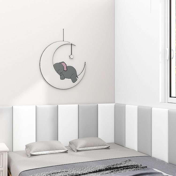 Contemporary Upholstered Wall Covering Paneling Smooth Wall Interior Plank Clearhalo 'Flooring 'Home Improvement' 'home_improvement' 'home_improvement_wall_paneling' 'Wall Paneling' 'wall_paneling' 'Walls & Ceilings' Walls and Ceiling' 1200x1200_aa213c06-bc22-446a-8ff2-64a5876a2996