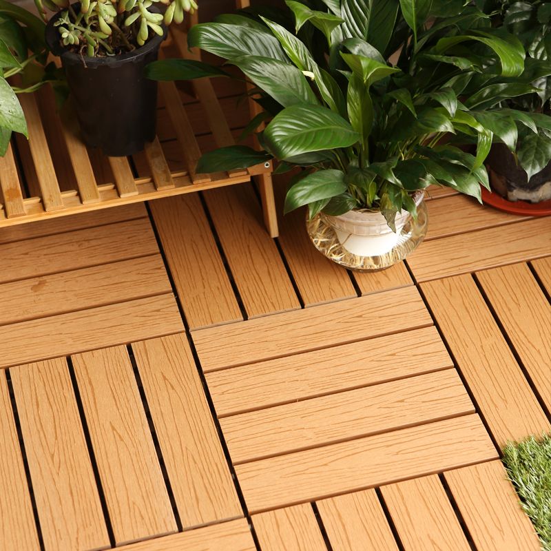 Composite Decking Tiles Interlocking Water Resistant Floor Tiles Clearhalo 'Home Improvement' 'home_improvement' 'home_improvement_outdoor_deck_tiles_planks' 'Outdoor Deck Tiles & Planks' 'Outdoor Flooring & Tile' 'Outdoor Remodel' 'outdoor_deck_tiles_planks' 1200x1200_aa2cb6d9-2eac-4768-a5dc-16928653178f