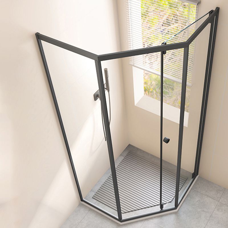 Single Sliding Shower Bath Door Tempered Glass Clear Shower Door Clearhalo 'Bathroom Remodel & Bathroom Fixtures' 'Home Improvement' 'home_improvement' 'home_improvement_shower_tub_doors' 'Shower and Tub Doors' 'shower_tub_doors' 'Showers & Bathtubs' 1200x1200_aa5414a8-e273-4d98-97de-b3de0d35a38e