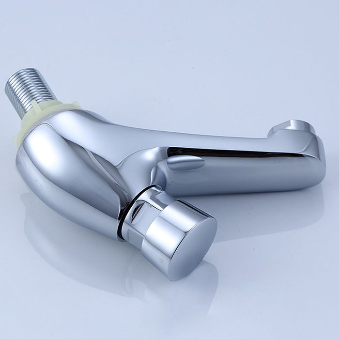 Modern Vessel Sink Faucet Brass Knob Handle Low Arc Basin Lavatory Faucet Clearhalo 'Bathroom Remodel & Bathroom Fixtures' 'Bathroom Sink Faucets' 'Bathroom Sinks & Faucet Components' 'bathroom_sink_faucets' 'Home Improvement' 'home_improvement' 'home_improvement_bathroom_sink_faucets' 1200x1200_aa60a7fe-bef3-423b-8faa-f32fa2d6194f