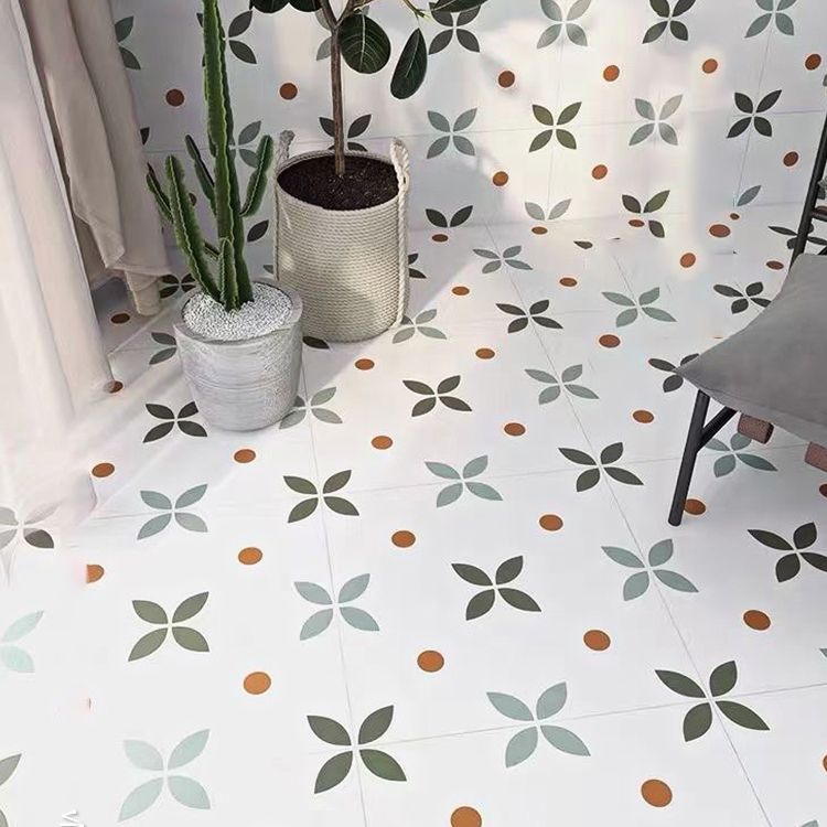 Ceramic Singular Tile Square Shape Floor and Wall Tile with Slip Resistance Clearhalo 'Floor Tiles & Wall Tiles' 'floor_tiles_wall_tiles' 'Flooring 'Home Improvement' 'home_improvement' 'home_improvement_floor_tiles_wall_tiles' Walls and Ceiling' 1200x1200_aa6a455e-3993-452f-a143-c09331d09442