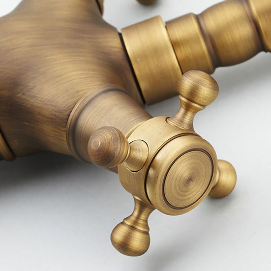 Deck Mounted Copper Roman Tub Faucet Double Handles Roman Tub Faucet Set Clearhalo 'Bathroom Remodel & Bathroom Fixtures' 'Bathroom Sink Faucets' 'Bathroom Sinks & Faucet Components' 'bathroom_sink_faucets' 'Home Improvement' 'home_improvement' 'home_improvement_bathroom_sink_faucets' 1200x1200_aa7177aa-7514-46b2-9312-bba1fac1a8e1