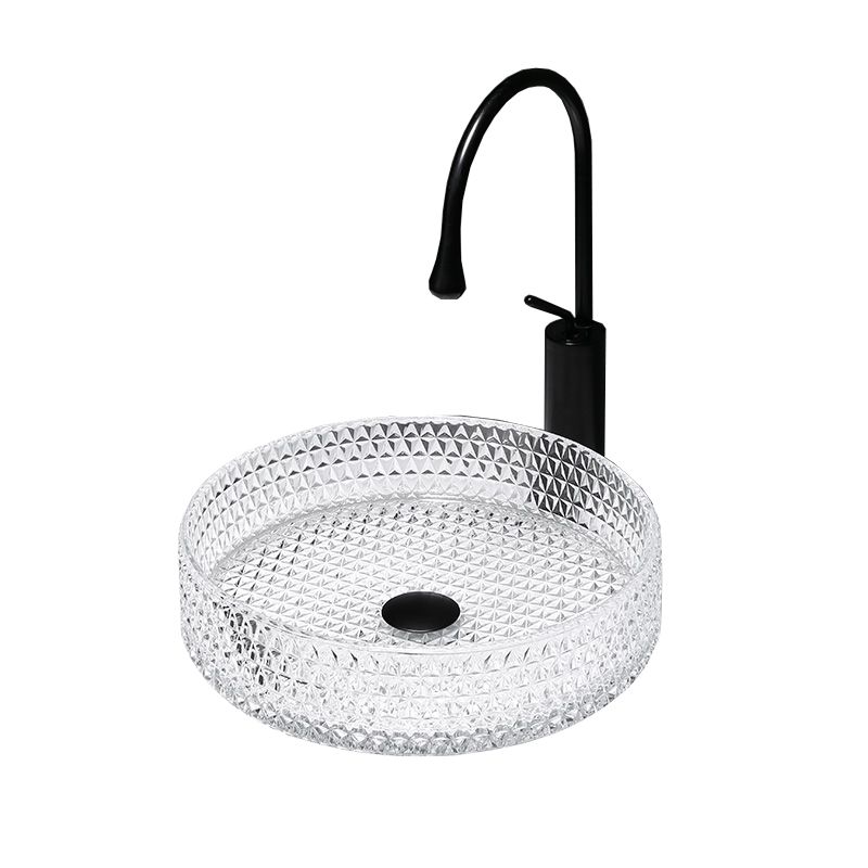 Modern Clear Wash Stand Glass Trough Bathroom Sink for Bathroom Clearhalo 'Bathroom Remodel & Bathroom Fixtures' 'Bathroom Sinks & Faucet Components' 'Bathroom Sinks' 'bathroom_sink' 'Home Improvement' 'home_improvement' 'home_improvement_bathroom_sink' 1200x1200_aa9ea8fb-9a5b-4bf1-8ae2-f84c06776f18