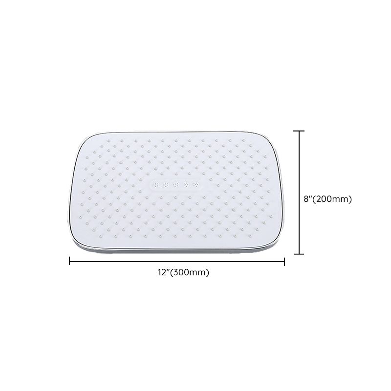 Modern Bathroom Standard Shower Head Rain Fall Square Ceiling Mounted Shower Head Clearhalo 'Bathroom Remodel & Bathroom Fixtures' 'Home Improvement' 'home_improvement' 'home_improvement_shower_heads' 'Shower Heads' 'shower_heads' 'Showers & Bathtubs Plumbing' 'Showers & Bathtubs' 1200x1200_aacaf59b-9fb0-4daa-b09b-1650aa4aaf58