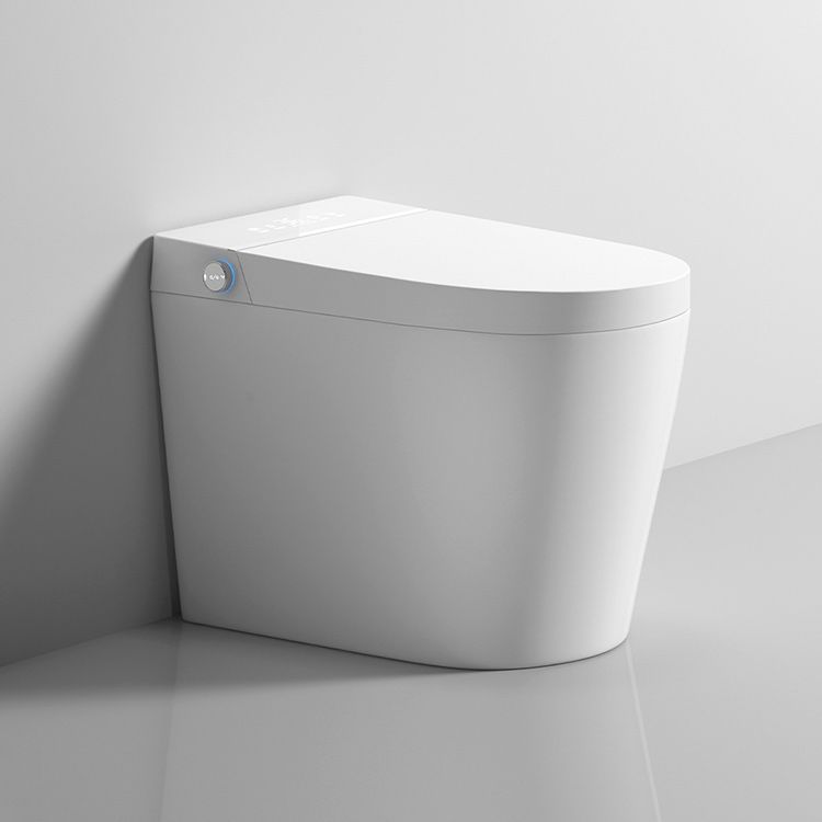Elongated Smart Bidet White Heated Seat Toilet Bidet17.52" H Clearhalo 'Bathroom Remodel & Bathroom Fixtures' 'Bidets' 'Home Improvement' 'home_improvement' 'home_improvement_bidets' 'Toilets & Bidets' 1200x1200_aacbb9e9-1e4c-4884-86e5-feb95346d0ac