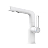 Modern Vessel Sink Bathroom Faucet Swivel Spout with Pull Out Sprayer Clearhalo 'Bathroom Remodel & Bathroom Fixtures' 'Bathroom Sink Faucets' 'Bathroom Sinks & Faucet Components' 'bathroom_sink_faucets' 'Home Improvement' 'home_improvement' 'home_improvement_bathroom_sink_faucets' 1200x1200_aad52126-514c-41e7-9ecd-7e427cd8264c