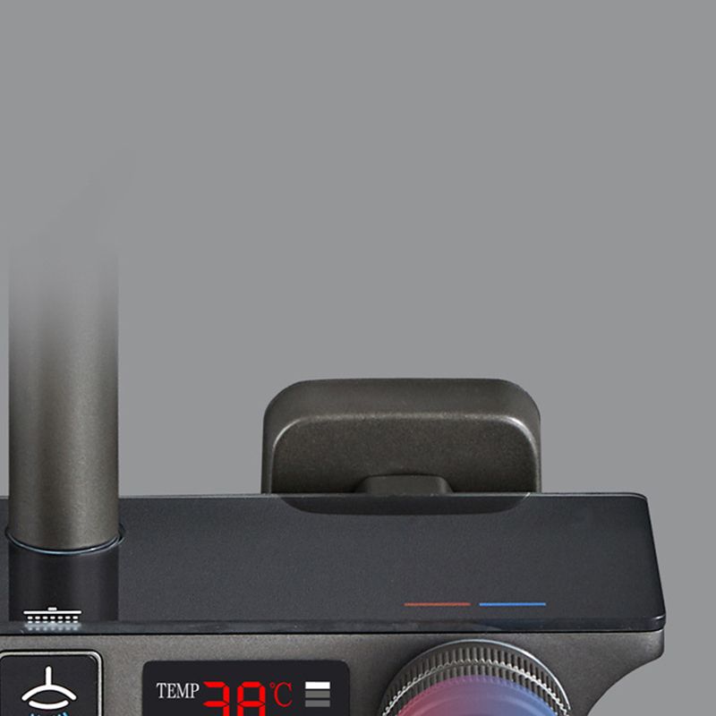 Contemporary Shower System Wall Mounted Shower System with Hand Shower Clearhalo 'Bathroom Remodel & Bathroom Fixtures' 'Home Improvement' 'home_improvement' 'home_improvement_shower_faucets' 'Shower Faucets & Systems' 'shower_faucets' 'Showers & Bathtubs Plumbing' 'Showers & Bathtubs' 1200x1200_ab3334db-a898-43b1-a8cb-9e79b119759f