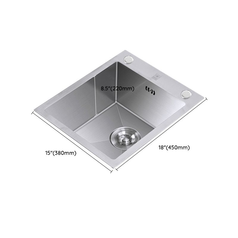 Classic Style Kitchen Sink Drop-In Stainless Steel Corrosion Resistant Kitchen Sink Clearhalo 'Home Improvement' 'home_improvement' 'home_improvement_kitchen_sinks' 'Kitchen Remodel & Kitchen Fixtures' 'Kitchen Sinks & Faucet Components' 'Kitchen Sinks' 'kitchen_sinks' 1200x1200_ab677e50-3684-4199-b837-8ddcddf13be3