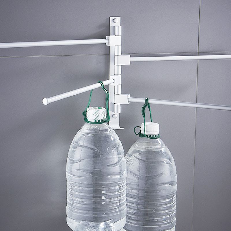 2-Piece Towel Bar in Stainless Steel Modern 13.6" W Bathroom Accessory Set Clearhalo 'Bathroom Hardware Sets' 'Bathroom Hardware' 'Bathroom Remodel & Bathroom Fixtures' 'bathroom_hardware_sets' 'Home Improvement' 'home_improvement' 'home_improvement_bathroom_hardware_sets' 1200x1200_ab6cf242-a018-4319-b286-d8d8a6037f2a