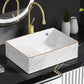 Traditional Vessel Bathroom Sink Rectangular Porcelain with Pop-Up Drain Vessel Clearhalo 'Bathroom Remodel & Bathroom Fixtures' 'Bathroom Sinks & Faucet Components' 'Bathroom Sinks' 'bathroom_sink' 'Home Improvement' 'home_improvement' 'home_improvement_bathroom_sink' 1200x1200_ab8350d4-80b5-4116-9086-ab9fea06e070