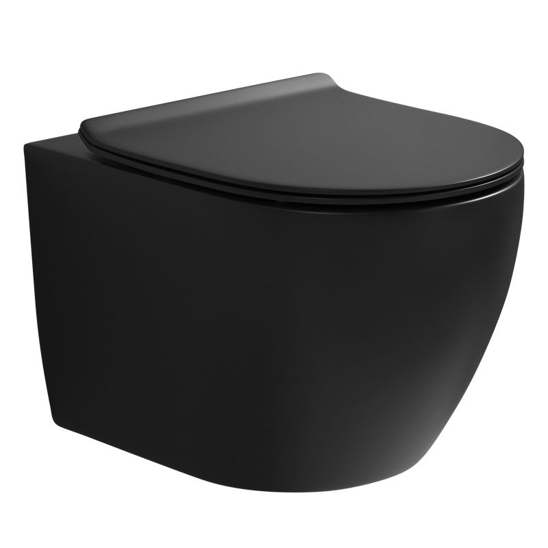 Contemporary Toilet Bowl One Piece Toilet Wall Mount Porcelain Urine Toilet Clearhalo 'Bathroom Remodel & Bathroom Fixtures' 'Home Improvement' 'home_improvement' 'home_improvement_toilets' 'Toilets & Bidets' 'Toilets' 1200x1200_abc061bd-437c-4e96-a7a9-e059342c5fdc