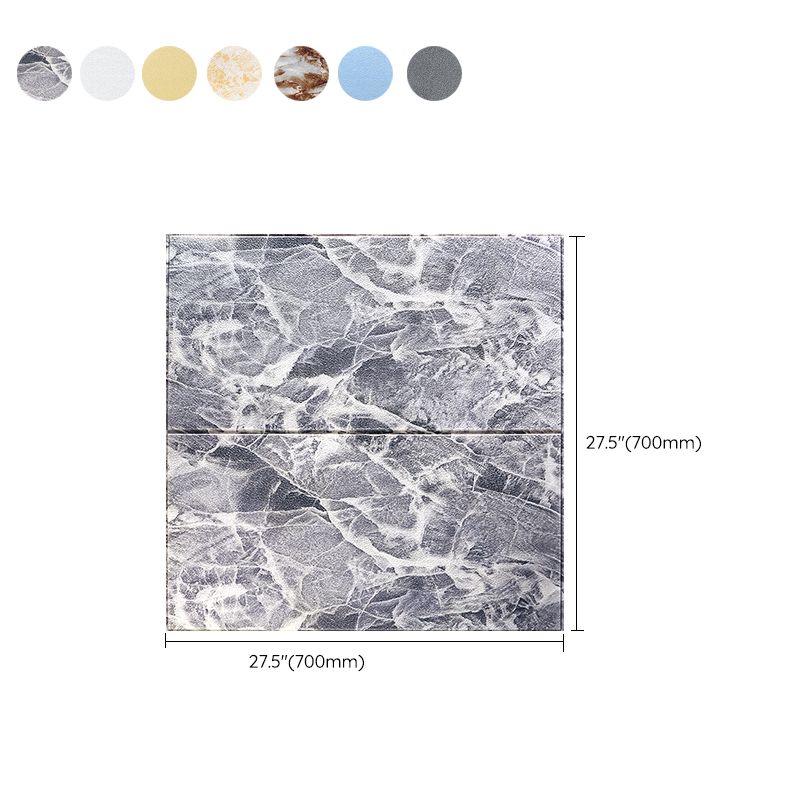 Modern Pearl Wainscoting PVC Foam Wall Access Panel Peel and Stick Wall Tile Clearhalo 'Flooring 'Home Improvement' 'home_improvement' 'home_improvement_wall_paneling' 'Wall Paneling' 'wall_paneling' 'Walls & Ceilings' Walls and Ceiling' 1200x1200_abcc6fee-80ab-4fb1-826f-1cfd096809cc