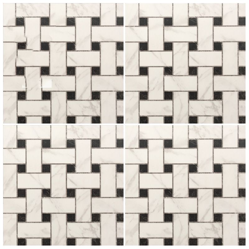 Modern Style Floor Tile Straight Edge Square Fabric Look Floor Tile Clearhalo 'Floor Tiles & Wall Tiles' 'floor_tiles_wall_tiles' 'Flooring 'Home Improvement' 'home_improvement' 'home_improvement_floor_tiles_wall_tiles' Walls and Ceiling' 1200x1200_abcfaaef-16ad-4fcf-81f1-3bc2e3963e7e