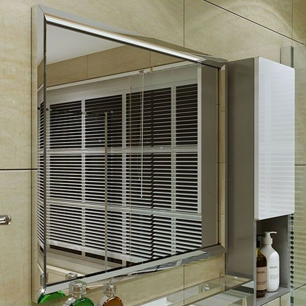 Wall Mount White Modern Bathroom Sink Vanity with Mirror Faucet Clearhalo 'Bathroom Remodel & Bathroom Fixtures' 'Bathroom Vanities' 'bathroom_vanities' 'Home Improvement' 'home_improvement' 'home_improvement_bathroom_vanities' 1200x1200_abe045c2-b3c9-46dc-8bed-b9f9ac52ca96