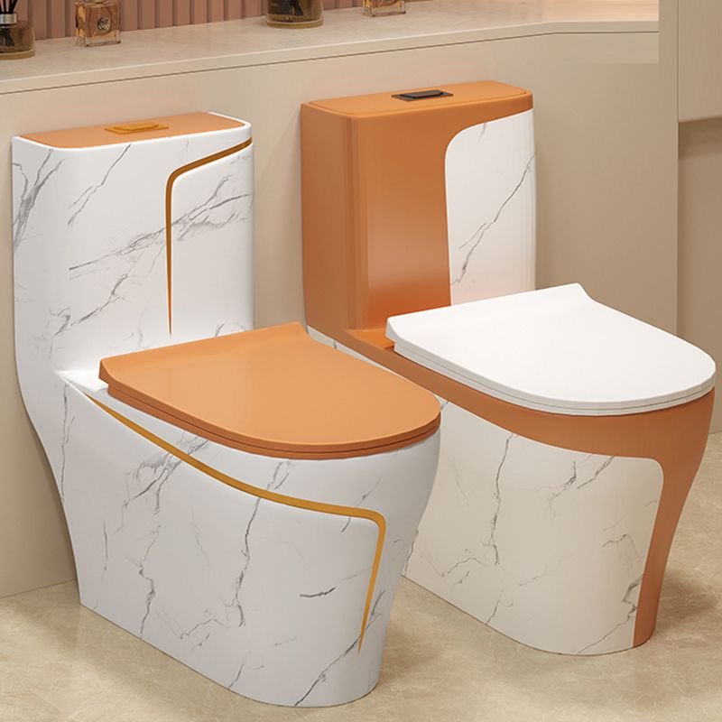 Traditional Orange Ceramic Flush Toilet Floor Mounted Urine Toilet for Washroom Clearhalo 'Bathroom Remodel & Bathroom Fixtures' 'Home Improvement' 'home_improvement' 'home_improvement_toilets' 'Toilets & Bidets' 'Toilets' 1200x1200_abe5ab9b-9555-4576-a06b-57ff5794b9bb