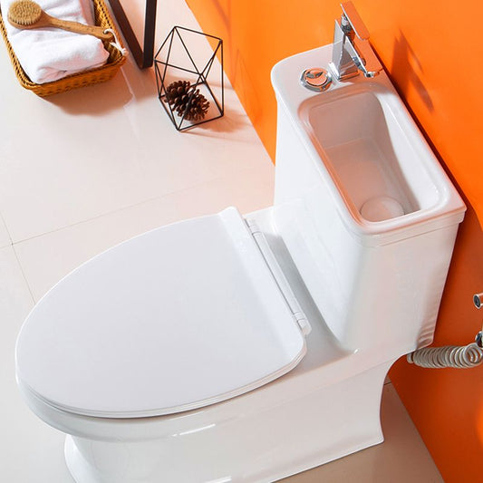 Modern Ceramic Toilet Bowl Floor Mounted Urine Toilet with Seat for Washroom Clearhalo 'Bathroom Remodel & Bathroom Fixtures' 'Home Improvement' 'home_improvement' 'home_improvement_toilets' 'Toilets & Bidets' 'Toilets' 1200x1200_ac2b98c0-d0c2-4de5-9fbb-d387ae2908ac