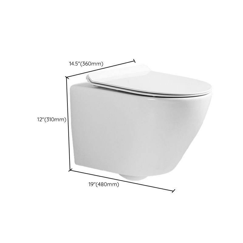 Wall Mount Flush Toilet Single Flush Modern One-Piece Toilet Urine Toilet Clearhalo 'Bathroom Remodel & Bathroom Fixtures' 'Home Improvement' 'home_improvement' 'home_improvement_toilets' 'Toilets & Bidets' 'Toilets' 1200x1200_ac4af588-10ba-4d83-9ca0-834697066574