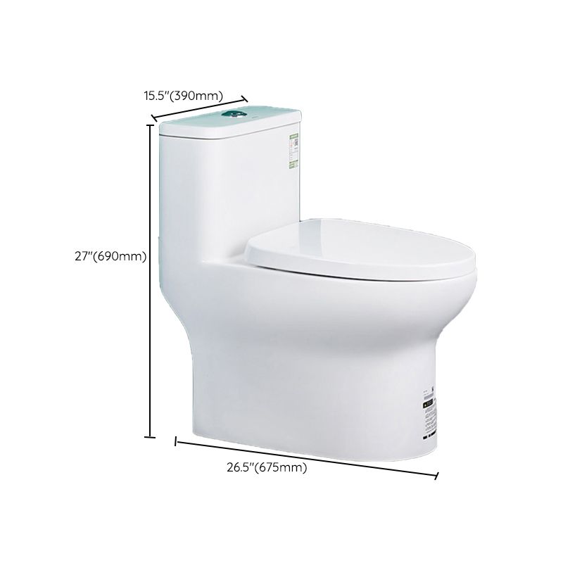 Traditional Floor Mounted Toilet White Seat Included Toilet Bowl for Bathroom Clearhalo 'Bathroom Remodel & Bathroom Fixtures' 'Home Improvement' 'home_improvement' 'home_improvement_toilets' 'Toilets & Bidets' 'Toilets' 1200x1200_ac57880c-749b-4509-9e79-471d48b5f40d