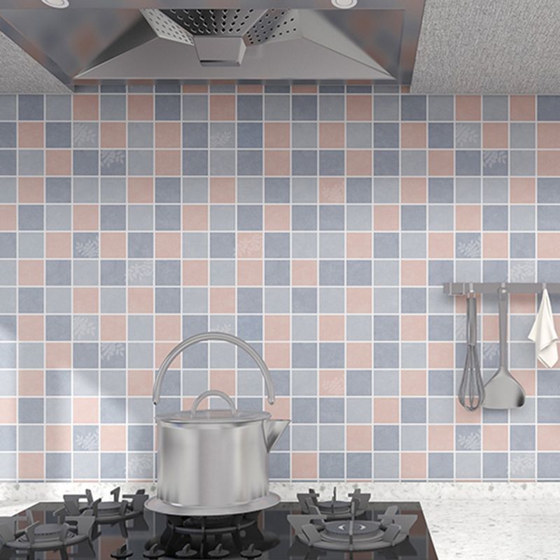 Modern Waterproof Mosaic Tile Smooth Peel and Stick Backsplash Tile for Kitchen Clearhalo 'Flooring 'Home Improvement' 'home_improvement' 'home_improvement_peel_stick_blacksplash' 'Peel & Stick Backsplash Tile' 'peel_stick_blacksplash' 'Walls & Ceilings' Walls and Ceiling' 1200x1200_ac947b3b-0650-4617-9d1d-3326e2b9d858