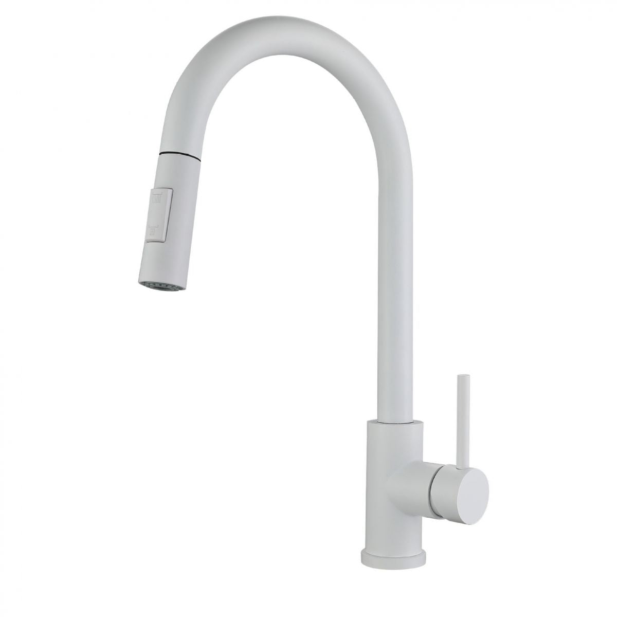 Contemporary Single Handle Kitchen Faucet 1-Hold Faucet with Pull out Sprayer Clearhalo 'Home Improvement' 'home_improvement' 'home_improvement_kitchen_faucets' 'Kitchen Faucets' 'Kitchen Remodel & Kitchen Fixtures' 'Kitchen Sinks & Faucet Components' 'kitchen_faucets' 1200x1200_acae0f95-8eff-4a32-8474-81a1f20e876c