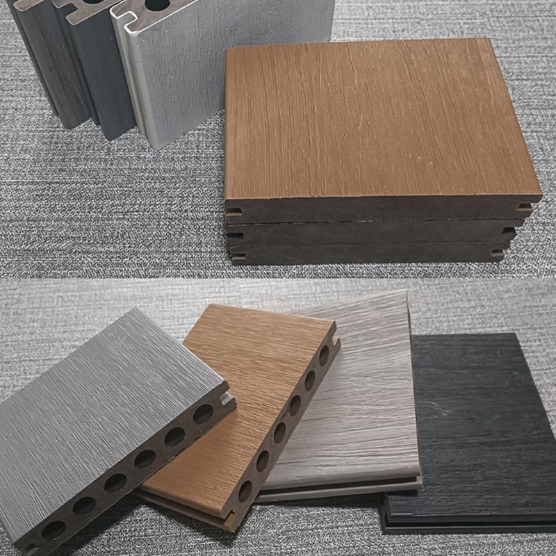 Modern Side Trim Piece Engineered Wire brushed Hardwood Deck Tiles Clearhalo 'Flooring 'Hardwood Flooring' 'hardwood_flooring' 'Home Improvement' 'home_improvement' 'home_improvement_hardwood_flooring' Walls and Ceiling' 1200x1200_acaf1e03-016d-401f-80ad-2f548a973ada