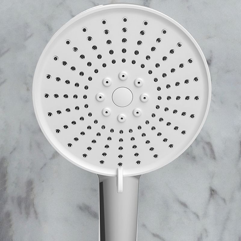 Plastic Handheld Shower Head Round Hand Shower with Self-Cleaning Clearhalo 'Bathroom Remodel & Bathroom Fixtures' 'Home Improvement' 'home_improvement' 'home_improvement_shower_heads' 'Shower Heads' 'shower_heads' 'Showers & Bathtubs Plumbing' 'Showers & Bathtubs' 1200x1200_acbb76aa-b614-4525-bef3-13328a09e770