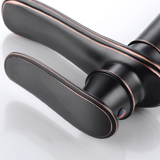 Country Wide Spread Bathroom Faucet Vintage Lever Lavatory Faucet Clearhalo 'Bathroom Remodel & Bathroom Fixtures' 'Bathroom Sink Faucets' 'Bathroom Sinks & Faucet Components' 'bathroom_sink_faucets' 'Home Improvement' 'home_improvement' 'home_improvement_bathroom_sink_faucets' 1200x1200_acbd9bb4-750c-4db9-85f9-ce2cff561121