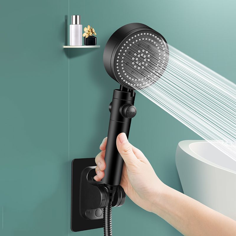 Adjustable Water Flow Shower Head Combo 5-Spray Patterns Hand Shower Clearhalo 'Bathroom Remodel & Bathroom Fixtures' 'Home Improvement' 'home_improvement' 'home_improvement_shower_heads' 'Shower Heads' 'shower_heads' 'Showers & Bathtubs Plumbing' 'Showers & Bathtubs' 1200x1200_acde75e9-753f-4fff-a80d-d7ac61b26381
