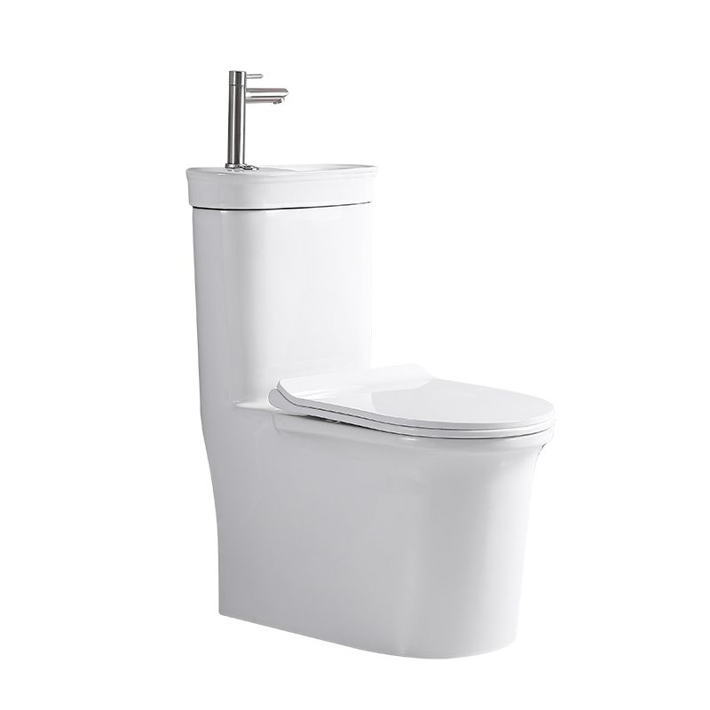 Contemporary Ceramic Flush Toilet Seat Included Urine Toilet for Washroom Clearhalo 'Bathroom Remodel & Bathroom Fixtures' 'Home Improvement' 'home_improvement' 'home_improvement_toilets' 'Toilets & Bidets' 'Toilets' 1200x1200_ace3fb57-7f5b-4b6c-984f-f98691f9fa3a