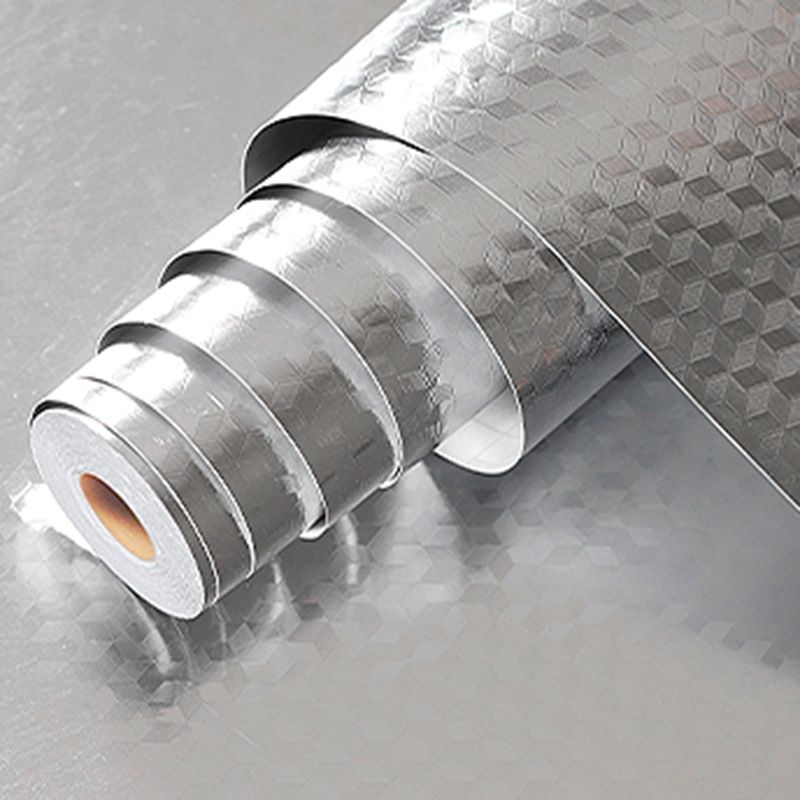 Single Tile Wallpaper Contemporary Kitchen Peel and Stick Backsplash Clearhalo 'Flooring 'Home Improvement' 'home_improvement' 'home_improvement_peel_stick_blacksplash' 'Peel & Stick Backsplash Tile' 'peel_stick_blacksplash' 'Walls & Ceilings' Walls and Ceiling' 1200x1200_acebadda-f40f-4af0-9496-8c7a35248260