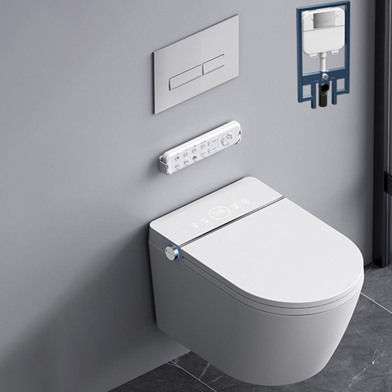 Antimicrobial Smart Wall Mounted Bidet Temperature Control Toilet Clearhalo 'Bathroom Remodel & Bathroom Fixtures' 'Bidets' 'Home Improvement' 'home_improvement' 'home_improvement_bidets' 'Toilets & Bidets' 1200x1200_acf5f40f-8d3b-47b1-8e95-3f4abbab0dbb