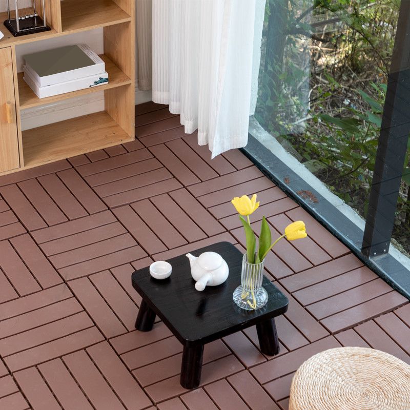 Scratch Resistant Decking Tiles Interlocking Composite Floor Tiles Clearhalo 'Home Improvement' 'home_improvement' 'home_improvement_outdoor_deck_tiles_planks' 'Outdoor Deck Tiles & Planks' 'Outdoor Flooring & Tile' 'Outdoor Remodel' 'outdoor_deck_tiles_planks' 1200x1200_acfab211-a630-41eb-b79c-12240f2bbb8c