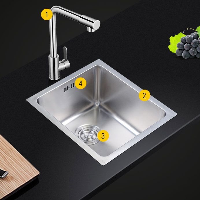 Classic Single Basin Sink Stainless Steel Workstation Sink with Faucet Clearhalo 'Home Improvement' 'home_improvement' 'home_improvement_kitchen_sinks' 'Kitchen Remodel & Kitchen Fixtures' 'Kitchen Sinks & Faucet Components' 'Kitchen Sinks' 'kitchen_sinks' 1200x1200_ad3c5d5a-12fc-4cda-a086-cc5e185d5004