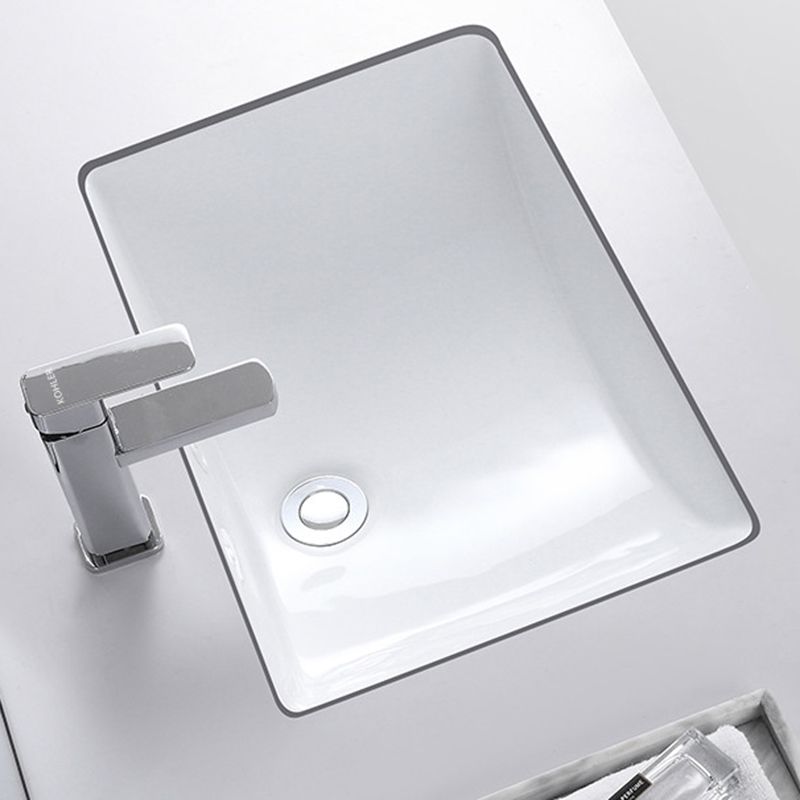Classic Porcelain Bathroom Sink Trough Bathroom Sink in White Clearhalo 'Bathroom Remodel & Bathroom Fixtures' 'Bathroom Sinks & Faucet Components' 'Bathroom Sinks' 'bathroom_sink' 'Home Improvement' 'home_improvement' 'home_improvement_bathroom_sink' 1200x1200_ad42ff66-14ac-4ed0-b68b-3155d5f0794e