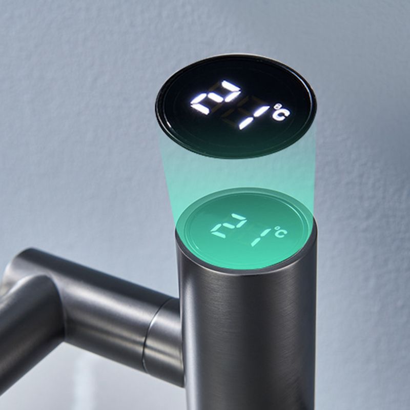 Modern Vessel Sink Faucet Solid Color Copper Centerset Lavatory Faucet for Bathroom Clearhalo 'Bathroom Remodel & Bathroom Fixtures' 'Bathroom Sink Faucets' 'Bathroom Sinks & Faucet Components' 'bathroom_sink_faucets' 'Home Improvement' 'home_improvement' 'home_improvement_bathroom_sink_faucets' 1200x1200_ad558c77-90d5-4b11-a6ba-2b144d588a2b