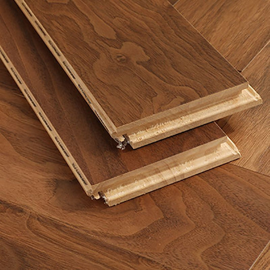 Traditional Flooring Tiles Solid Wood Wire Brushed Flooring with Click Lock Clearhalo 'Flooring 'Hardwood Flooring' 'hardwood_flooring' 'Home Improvement' 'home_improvement' 'home_improvement_hardwood_flooring' Walls and Ceiling' 1200x1200_ad66664b-f0c9-41db-89ca-3367a8df1a9a
