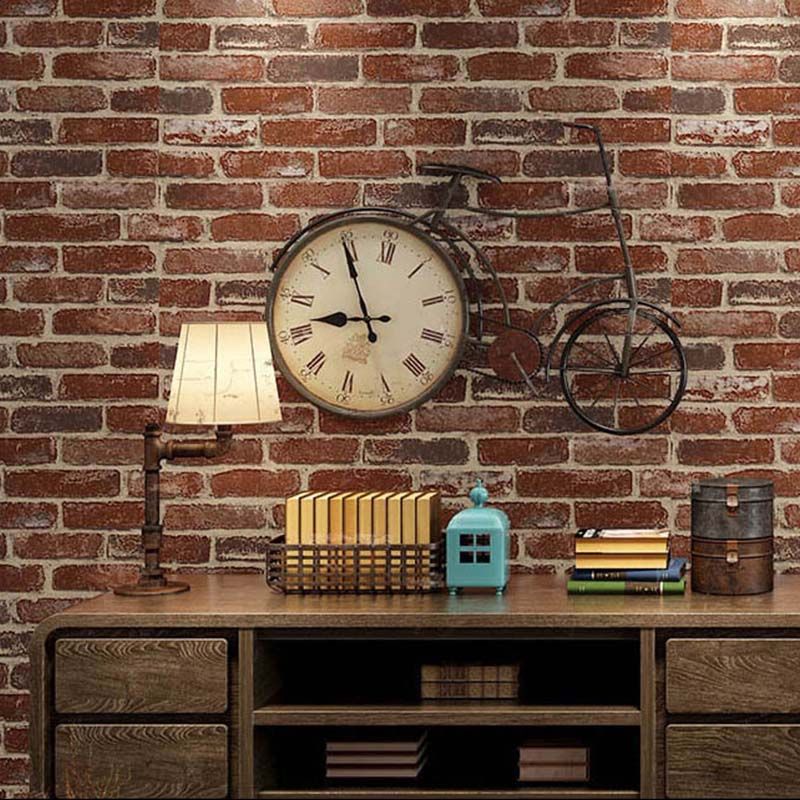 Industrial Wall Plank 3D Print Bathroom Living Room Wall Panels Set of 10 Clearhalo 'Flooring 'Home Improvement' 'home_improvement' 'home_improvement_wall_paneling' 'Wall Paneling' 'wall_paneling' 'Walls & Ceilings' Walls and Ceiling' 1200x1200_ad6c4f41-f614-42d4-8440-36780071e8a6