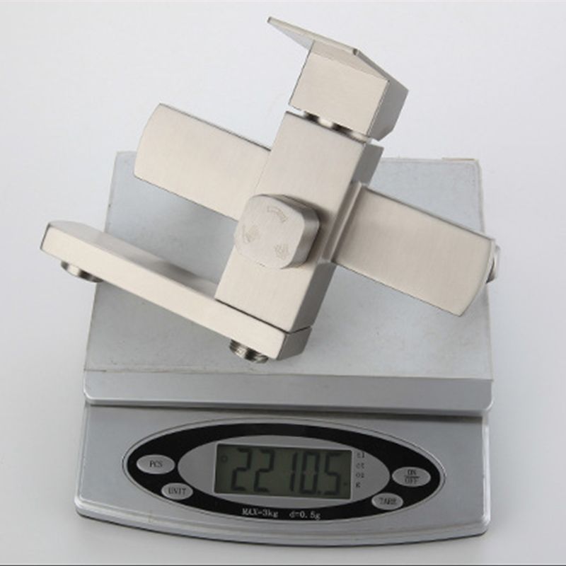 Modern Shower System Stainless Steel Temperature Control Wall Mounted Shower Set Clearhalo 'Bathroom Remodel & Bathroom Fixtures' 'Home Improvement' 'home_improvement' 'home_improvement_shower_faucets' 'Shower Faucets & Systems' 'shower_faucets' 'Showers & Bathtubs Plumbing' 'Showers & Bathtubs' 1200x1200_ad9024fa-d9ec-4030-99fa-eeac49c390db