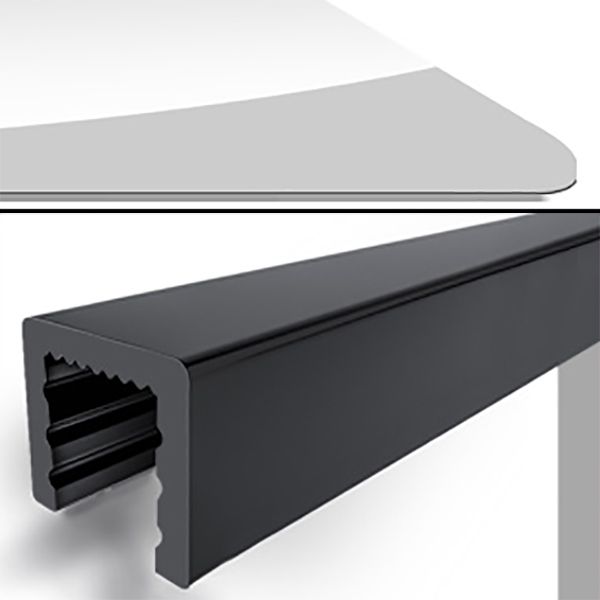 Silver and Black Shower Enclosure Clear Tempered Glass Shower Stall Clearhalo 'Bathroom Remodel & Bathroom Fixtures' 'Home Improvement' 'home_improvement' 'home_improvement_shower_stalls_enclosures' 'Shower Stalls & Enclosures' 'shower_stalls_enclosures' 'Showers & Bathtubs' 1200x1200_ad99b374-3a44-48ee-9936-12ddeb04fbe9