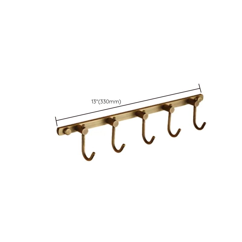 Distressed Brass Traditional Bathroom Set with Bath Shelf/Paper Holder & Towel Bar Clearhalo 'Bathroom Hardware Sets' 'Bathroom Hardware' 'Bathroom Remodel & Bathroom Fixtures' 'bathroom_hardware_sets' 'Home Improvement' 'home_improvement' 'home_improvement_bathroom_hardware_sets' 1200x1200_ad9c1fa2-24a9-41f6-ab58-749a1387bf98