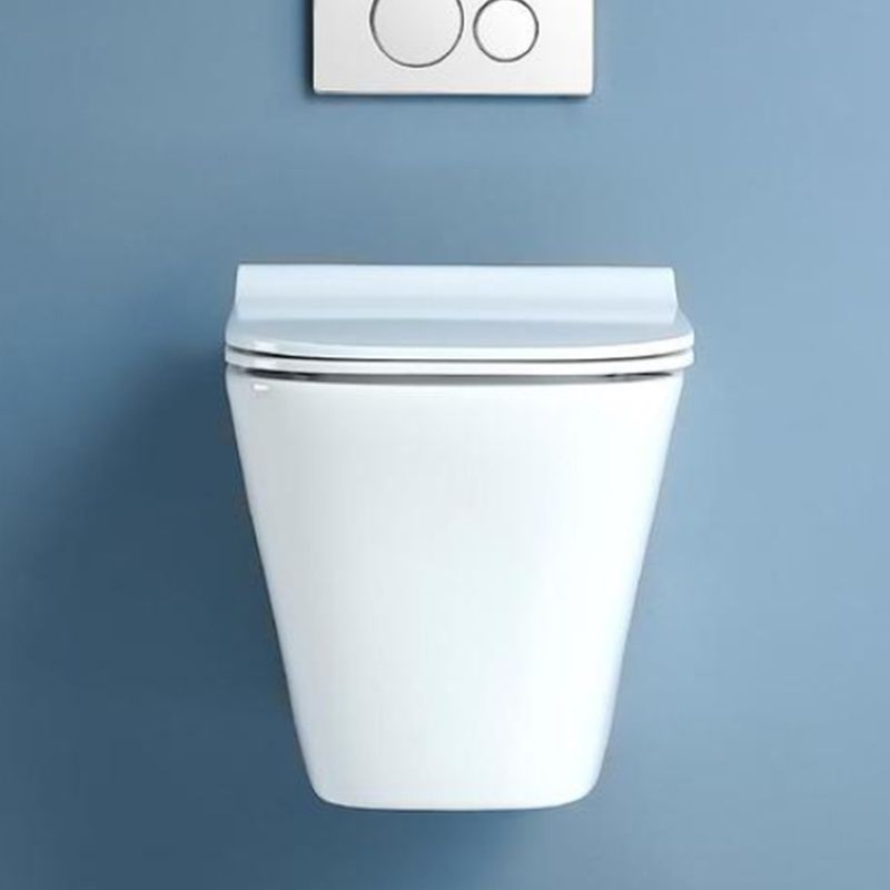 Modern White Flush Toilet Wall Hung Urine Toilet with Seat for Bathroom Clearhalo 'Bathroom Remodel & Bathroom Fixtures' 'Home Improvement' 'home_improvement' 'home_improvement_toilets' 'Toilets & Bidets' 'Toilets' 1200x1200_adba8f8b-6437-4b9f-abe8-bec79cad762f