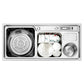 Large Triple Bowl Kitchen Sink Stainless Steel Chrome Sink with Accessories Clearhalo 'Home Improvement' 'home_improvement' 'home_improvement_kitchen_sinks' 'Kitchen Remodel & Kitchen Fixtures' 'Kitchen Sinks & Faucet Components' 'Kitchen Sinks' 'kitchen_sinks' 1200x1200_adbee60c-8cab-4429-bc6f-2bb656e16d44