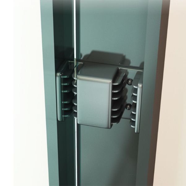 Tempered Glass Shower Door with Stone Base, Dual Moving Semi Frameless Shower Bath Door Clearhalo 'Bathroom Remodel & Bathroom Fixtures' 'Home Improvement' 'home_improvement' 'home_improvement_shower_tub_doors' 'Shower and Tub Doors' 'shower_tub_doors' 'Showers & Bathtubs' 1200x1200_adc00c9f-c373-4973-b565-ccb44b712a45