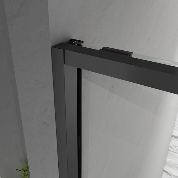 Semi Frameless Shower Doors Scratch Resistant Single Sliding Shower Doors Clearhalo 'Bathroom Remodel & Bathroom Fixtures' 'Home Improvement' 'home_improvement' 'home_improvement_shower_tub_doors' 'Shower and Tub Doors' 'shower_tub_doors' 'Showers & Bathtubs' 1200x1200_adc7003e-20ab-42b4-8ef9-fa264573a8ea