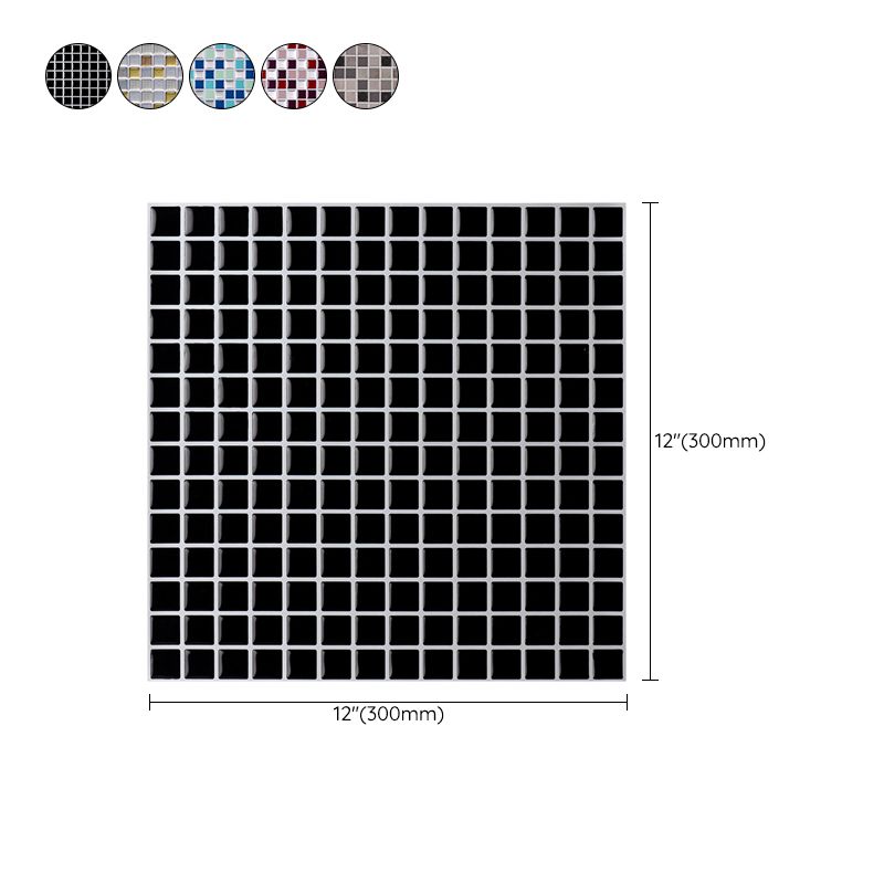 Modern Peel and Stick Backsplash Wall Tile PVC Peel & Stick Field Tile Clearhalo 'Flooring 'Home Improvement' 'home_improvement' 'home_improvement_peel_stick_blacksplash' 'Peel & Stick Backsplash Tile' 'peel_stick_blacksplash' 'Walls & Ceilings' Walls and Ceiling' 1200x1200_adece52b-3a93-4fda-9fdb-cfee28b03c6f